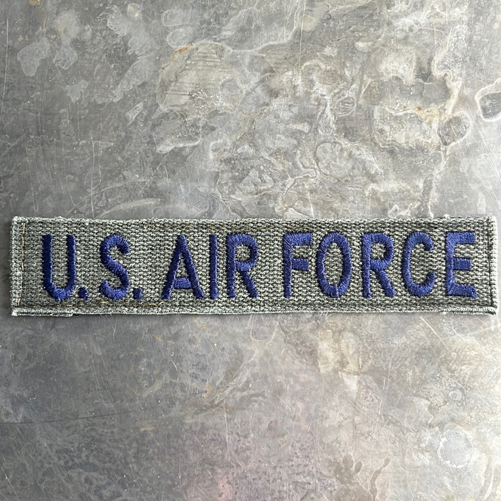 U.S. AIR FORCE embroidered tape patch - vintage